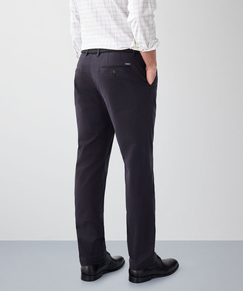 Comfort Chino Pants - Black-GAZMAN