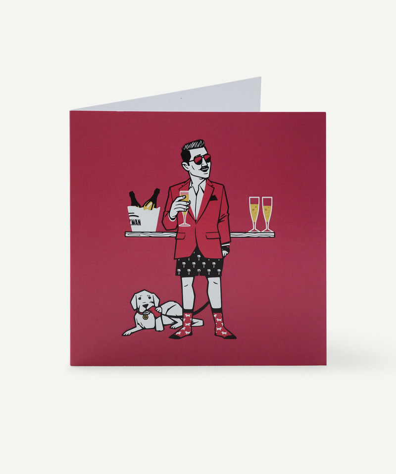 PCFA Greeting Card - Pink-GAZMAN