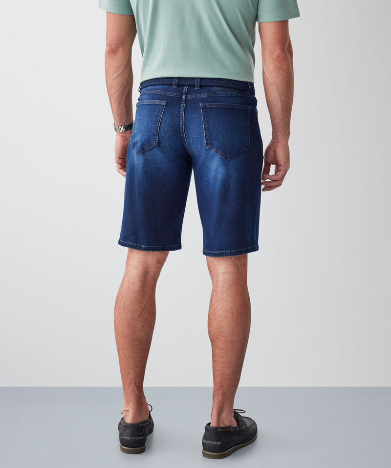 Denim Shorts - Indigo-GAZMAN