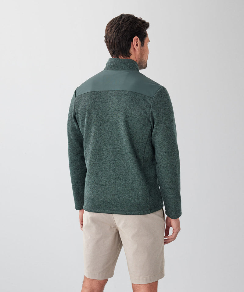 GAZFLEX Zip Through Sweat - Forest-GAZMAN