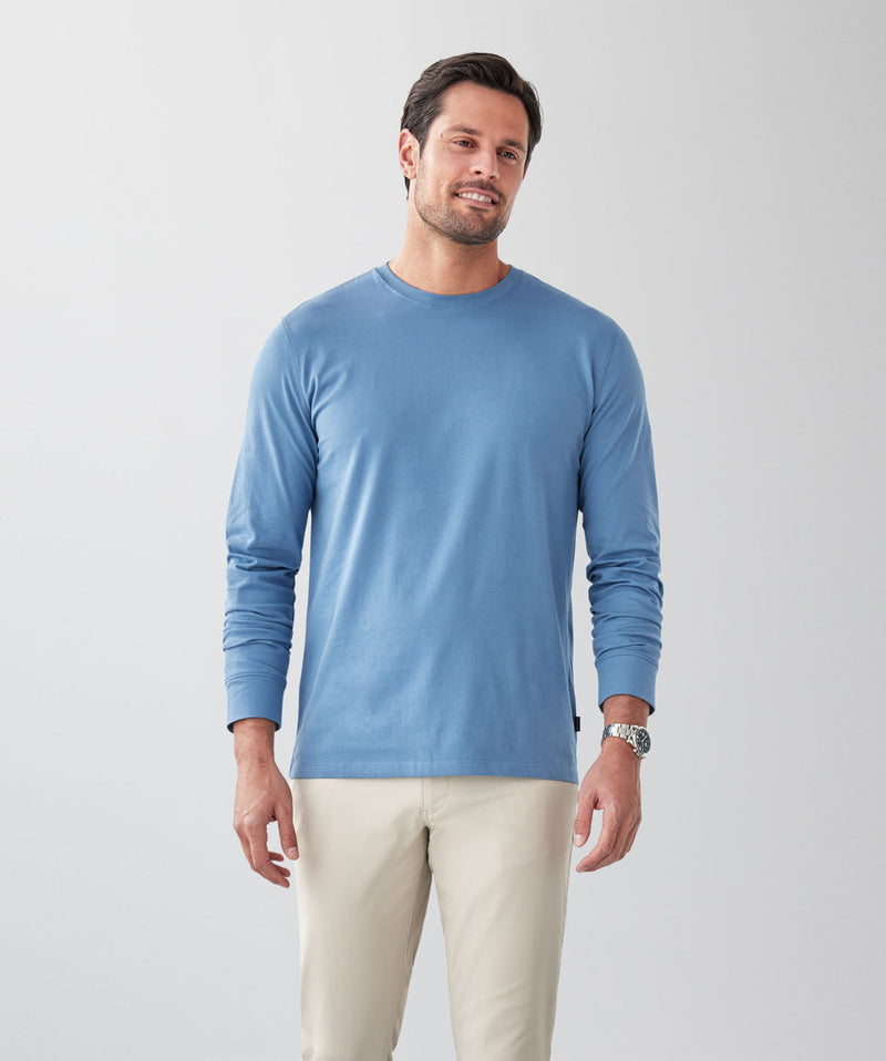 Long Sleeve T-Shirt - Steel-GAZMAN