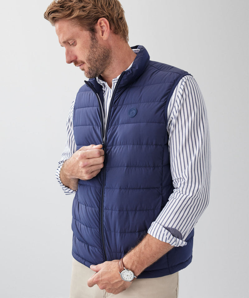 Lightweight Puffer Vest - Navy-GAZMAN