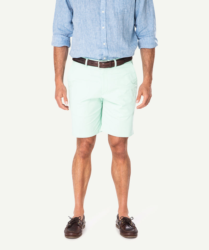 Comfort Twill Shorts - Mint-GAZMAN-1