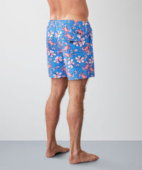 Tropical Crab Swim Shorts - Blue-GAZMAN