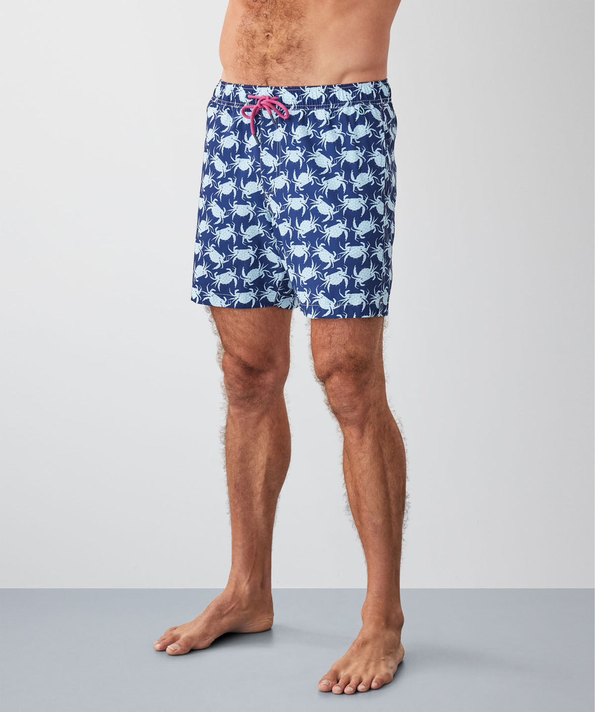 Crab Swim Shorts - Navy-GAZMAN
