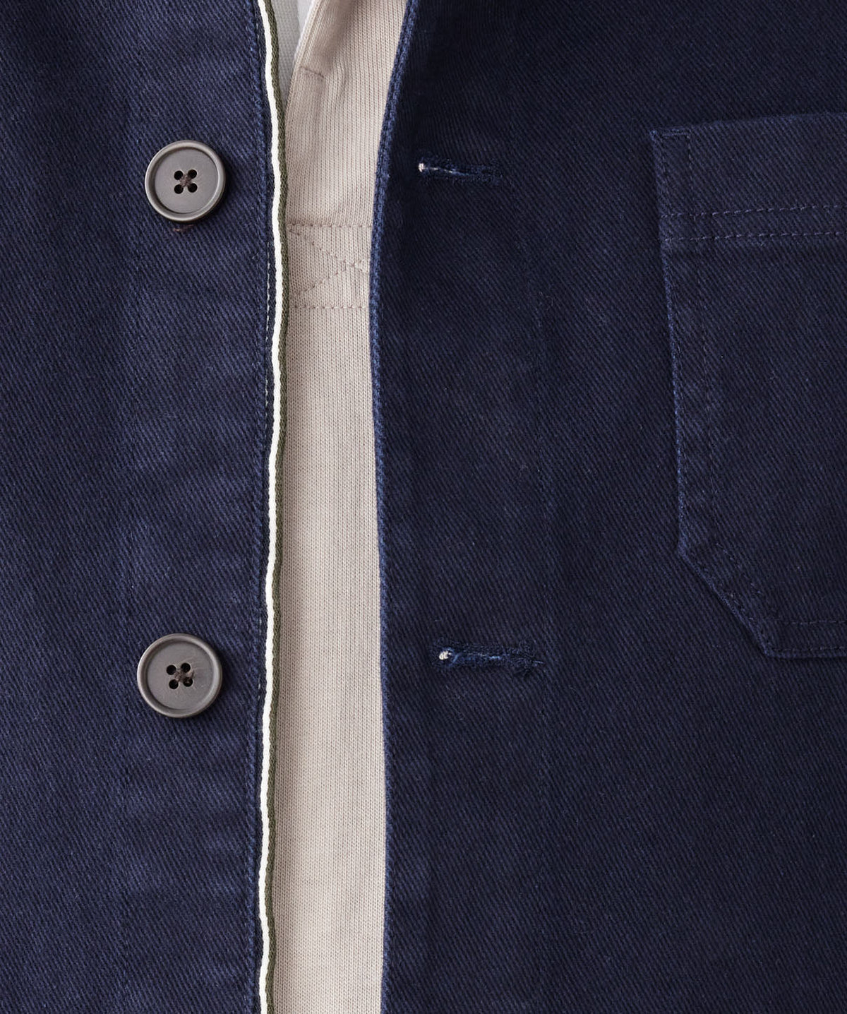 Davies Chore Jacket - Navy-GAZMAN