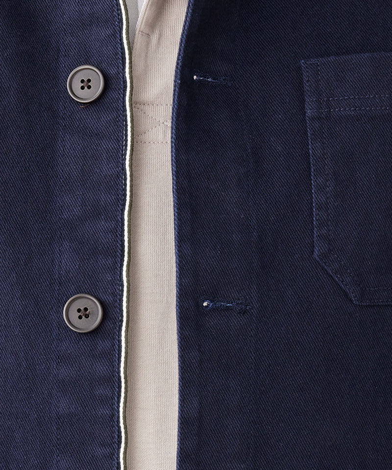 Davies Chore Jacket - Navy-GAZMAN