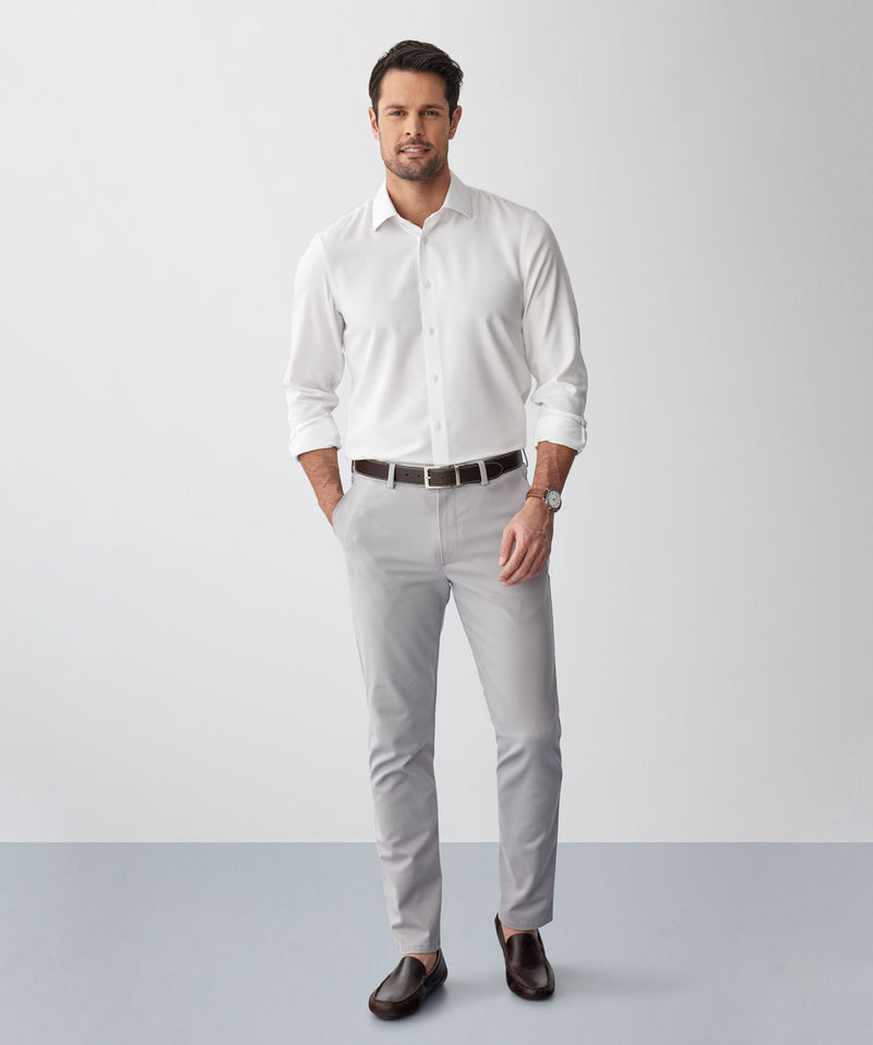 GAZFLEX Performance Pants - Light Grey-GAZMAN