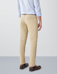 Modern Stretch 5 Pocket Pants - Light Tan-GAZMAN