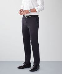 Comfort Chino Pants - Black-GAZMAN