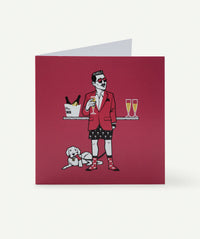 PCFA Greeting Card - Pink-GAZMAN