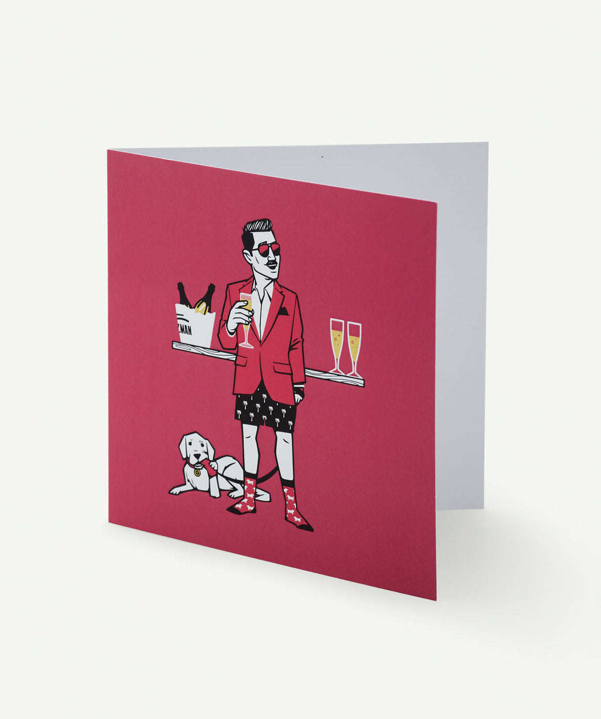 PCFA Greeting Card - Pink-GAZMAN