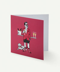 PCFA Greeting Card - Pink-GAZMAN