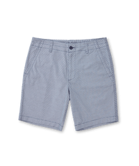 Active Houndstooth Shorts - Blue-GAZMAN
