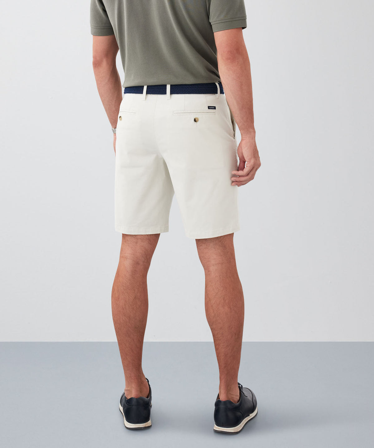 Comfort Twill Shorts - Stone-GAZMAN