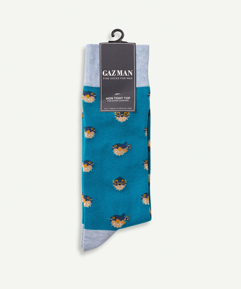 Non Tight Cushion Dot Sock - Menthol-GAZMAN-2