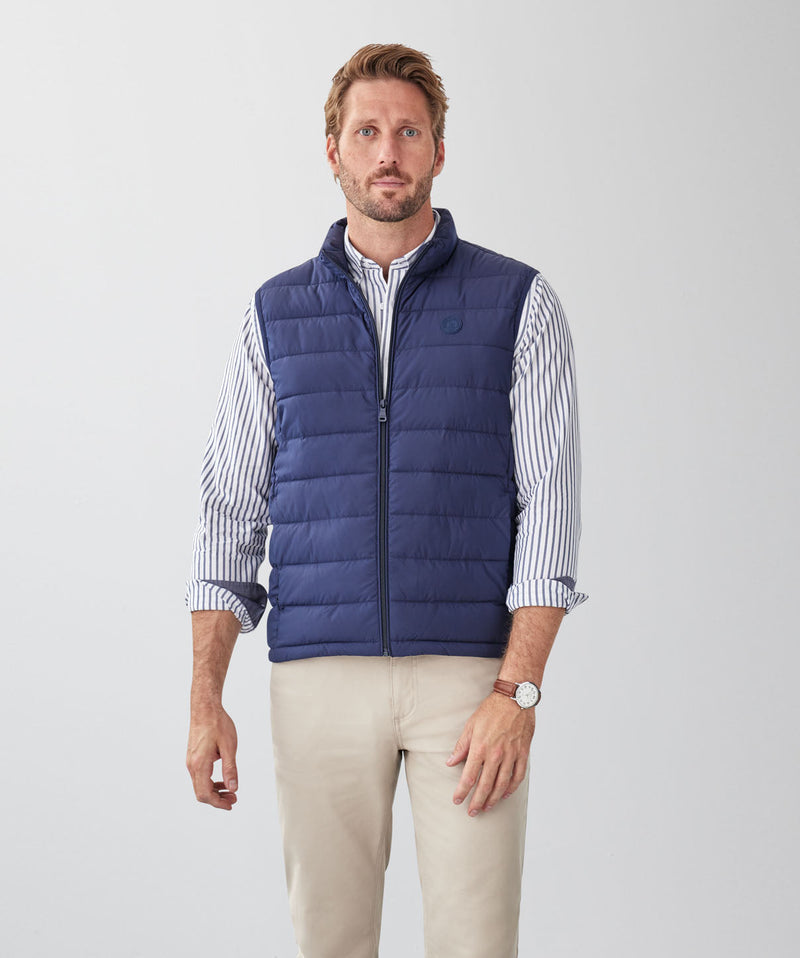 Lightweight Puffer Vest - Navy-GAZMAN