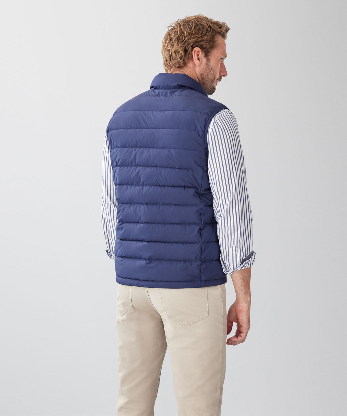 Lightweight Puffer Vest - Navy-GAZMAN